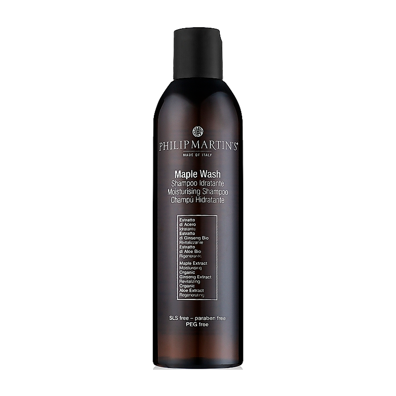 Philip Martins Maple Wash Hydrating Shampoo 250ml - Зволожуючий шампунь для сухого волосся 